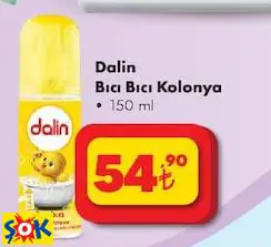 DALİN BICI BICI KOLONYA 150 ML DALİN BICI BICI KOLONYA 150 ML